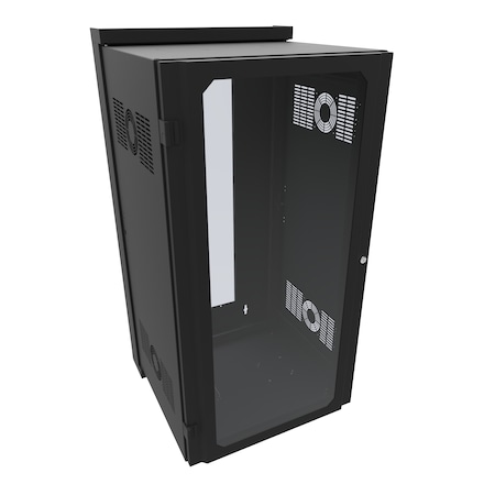 Hammond 24U 23D SWING-OUT WALL CABINET HWM2424U20WDBK